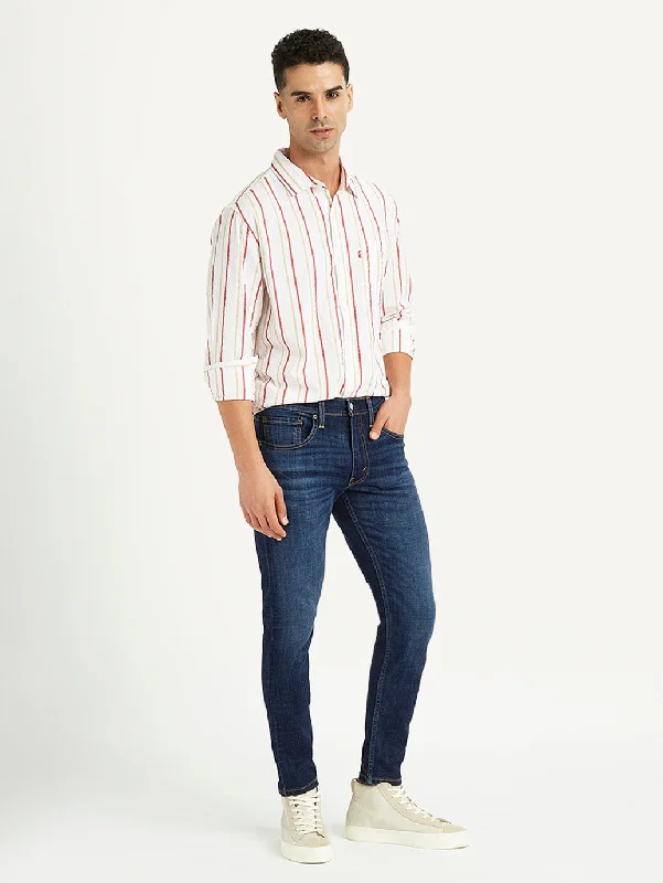 Men's Jeans for a Night OutMen's Skinny Taper Fit Navy Jeans