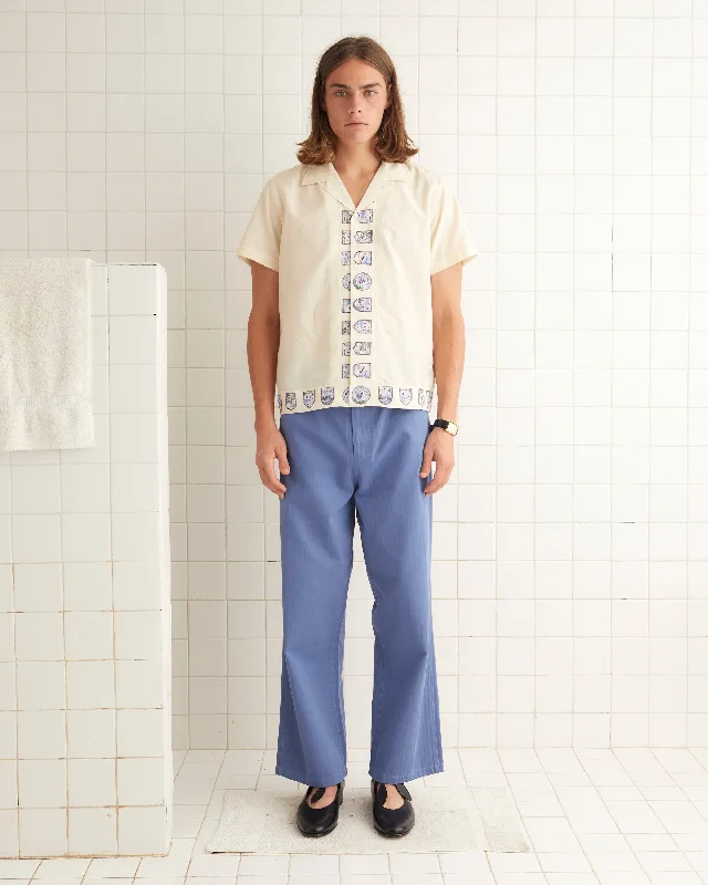 Layered Men's Henley ShirtsSki Season Short Sleeve Shirt