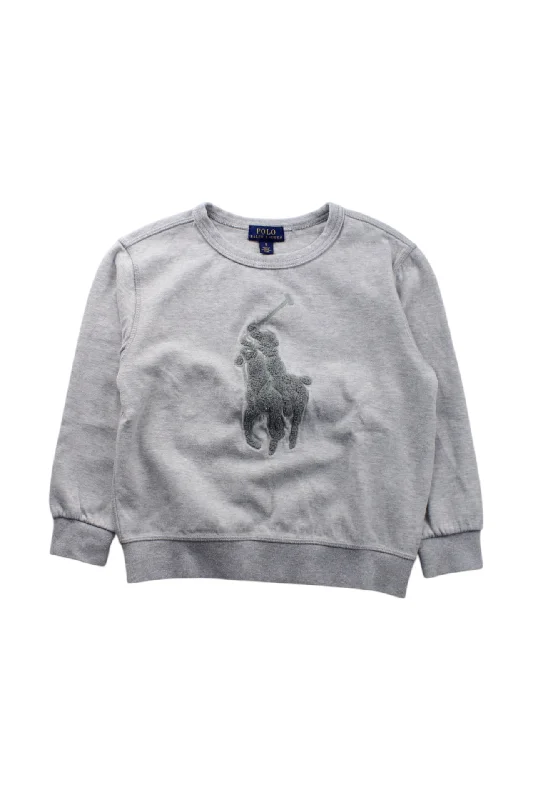 Men's Sweaters with Hooks and LoopsPolo Ralph Lauren Crewneck Sweatshirt Size 5T