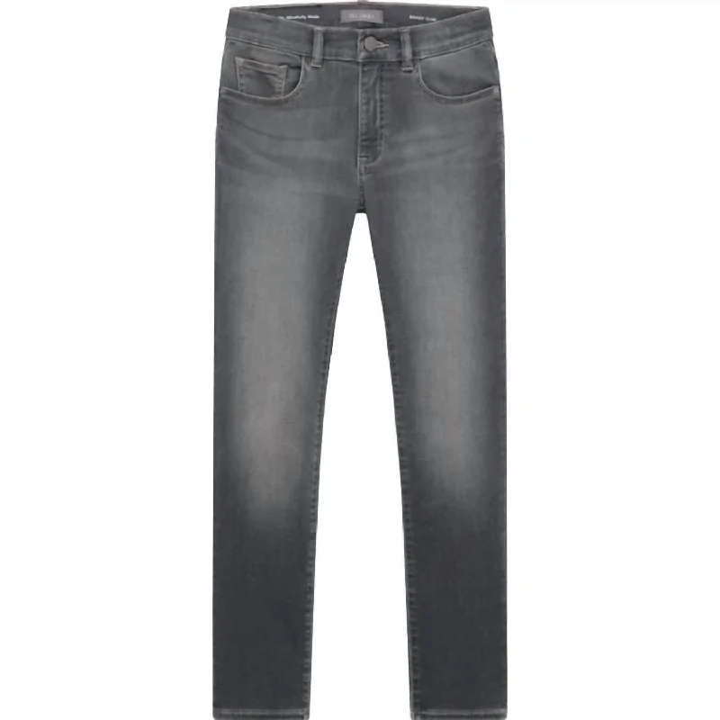 Men's Jeans in Unique PatternsBoy's Brady Slim Grey Ultimate Knit Denim Jeans In Dark Grey Wash Men's Jeans in Unique PatternsBoy's Brady Slim Grey Ultimate Knit Denim Jeans In Dark Grey Wash