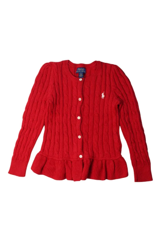 Men's Sweaters with Kangaroo PocketsPolo Ralph Lauren Cable Knit Cardigan Size 5T