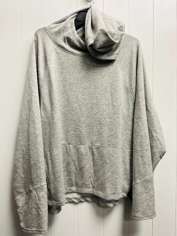 Men's Hoodies for Big and TallSweatshirt Hoodie By Nine West Apparel In Grey, Size: 3x