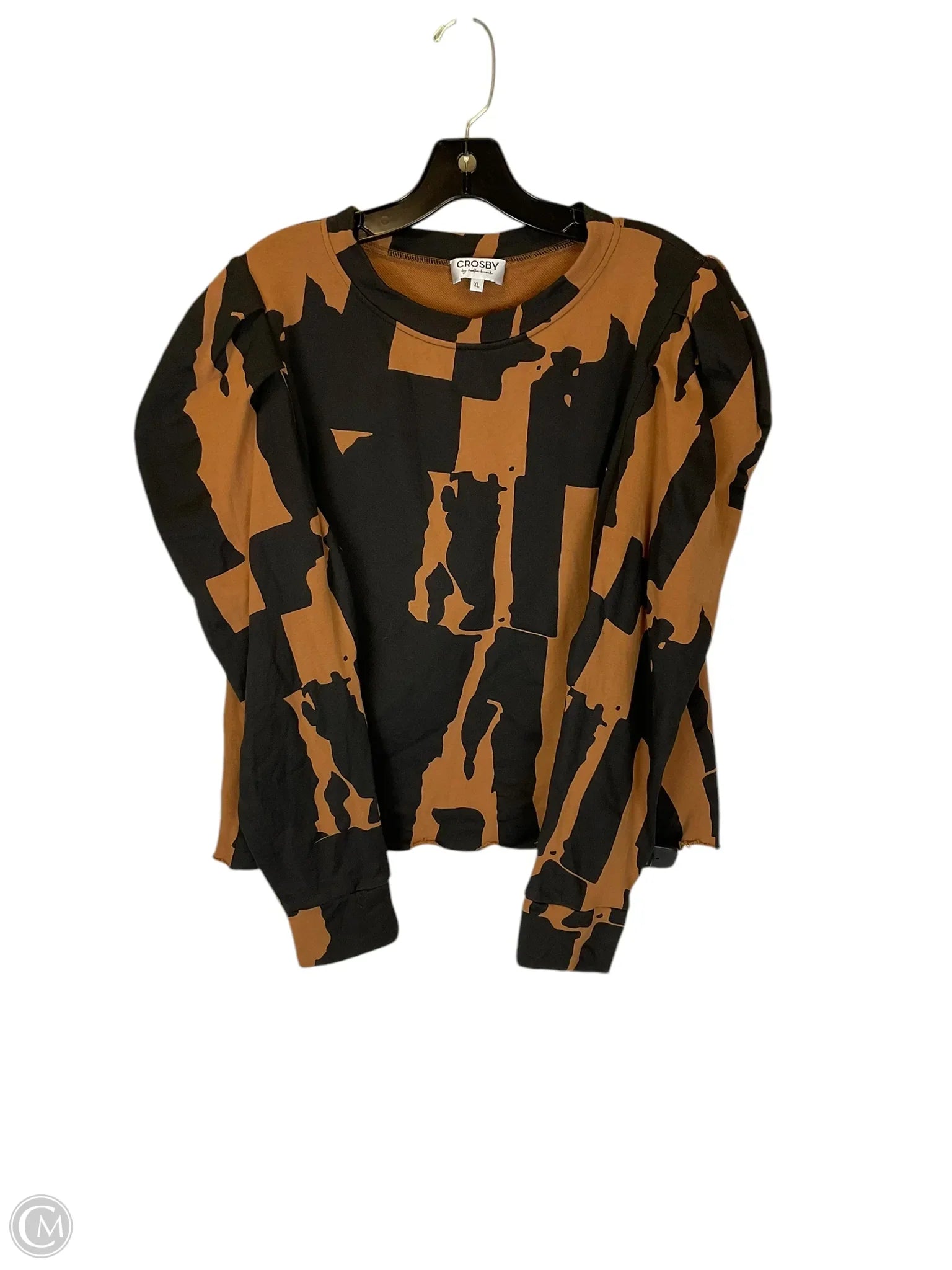 Men's Hoodies for SnowshoeingSweatshirt Crewneck By Crosby In Animal Print, Size: Xl Men's Hoodies for SnowshoeingSweatshirt Crewneck By Crosby In Animal Print, Size: Xl