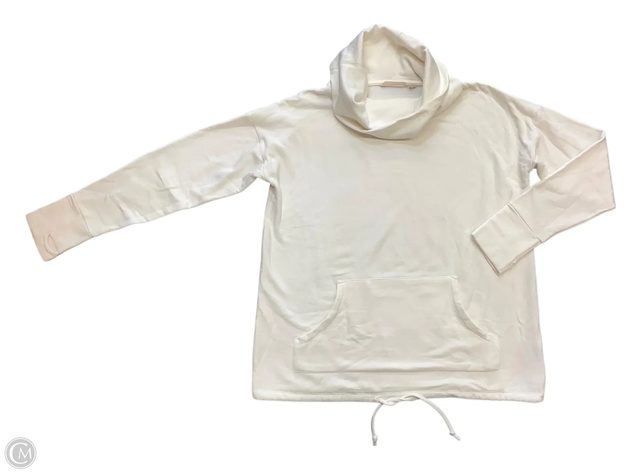Men's Hoodies for LoungingSweatshirt Collar By Soft Surroundings In Cream, Size: L