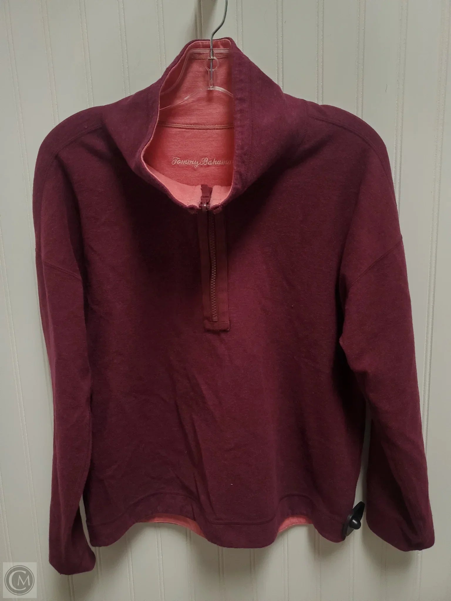 Men's Hoodies for SnowboardingAthletic Sweatshirt Collar By Tommy Bahama In Purple, Size: Sp Men's Hoodies for SnowboardingAthletic Sweatshirt Collar By Tommy Bahama In Purple, Size: Sp