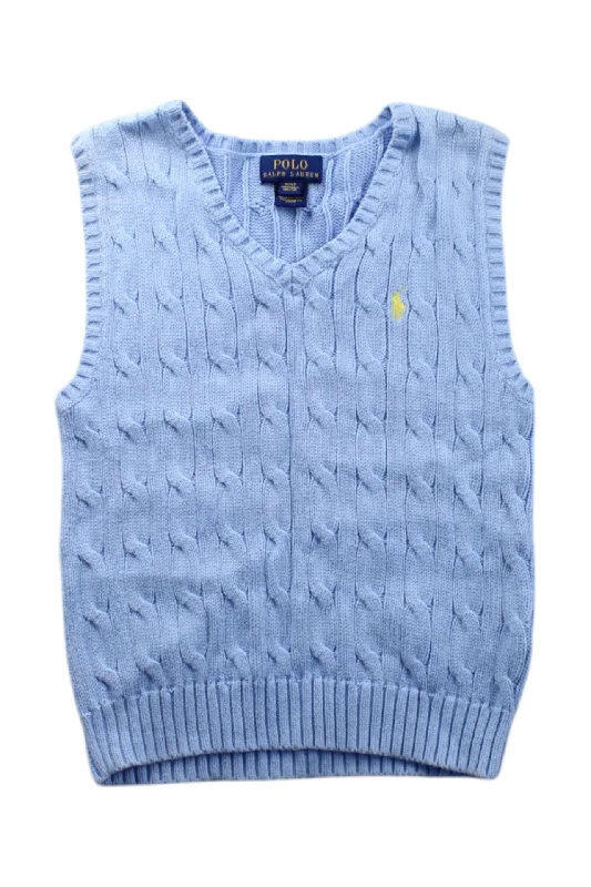 Men's Sweaters with Ribbed WaistbandsPolo Ralph Lauren Cable Knit Sweater Vest 4T
