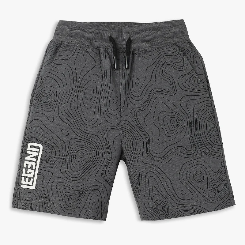 Men's Pants with Pleated FrontsBoys Regular Fit Printed Shorts