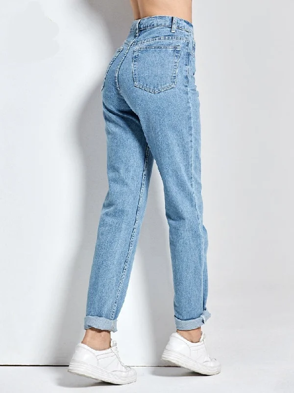 Casual Ripped Men's JeansKittenAlarm - Harem Pants Vintage High Waist Jeans Woman Boyfriends Women's Jeans Full Length Mom Jeans Cowboy Denim Pants Vaqueros Mujer Casual Ripped Men's JeansKittenAlarm - Harem Pants Vintage High Waist Jeans Woman Boyfriends Women's Jeans Full Length Mom Jeans Cowboy Denim Pants Vaqueros Mujer