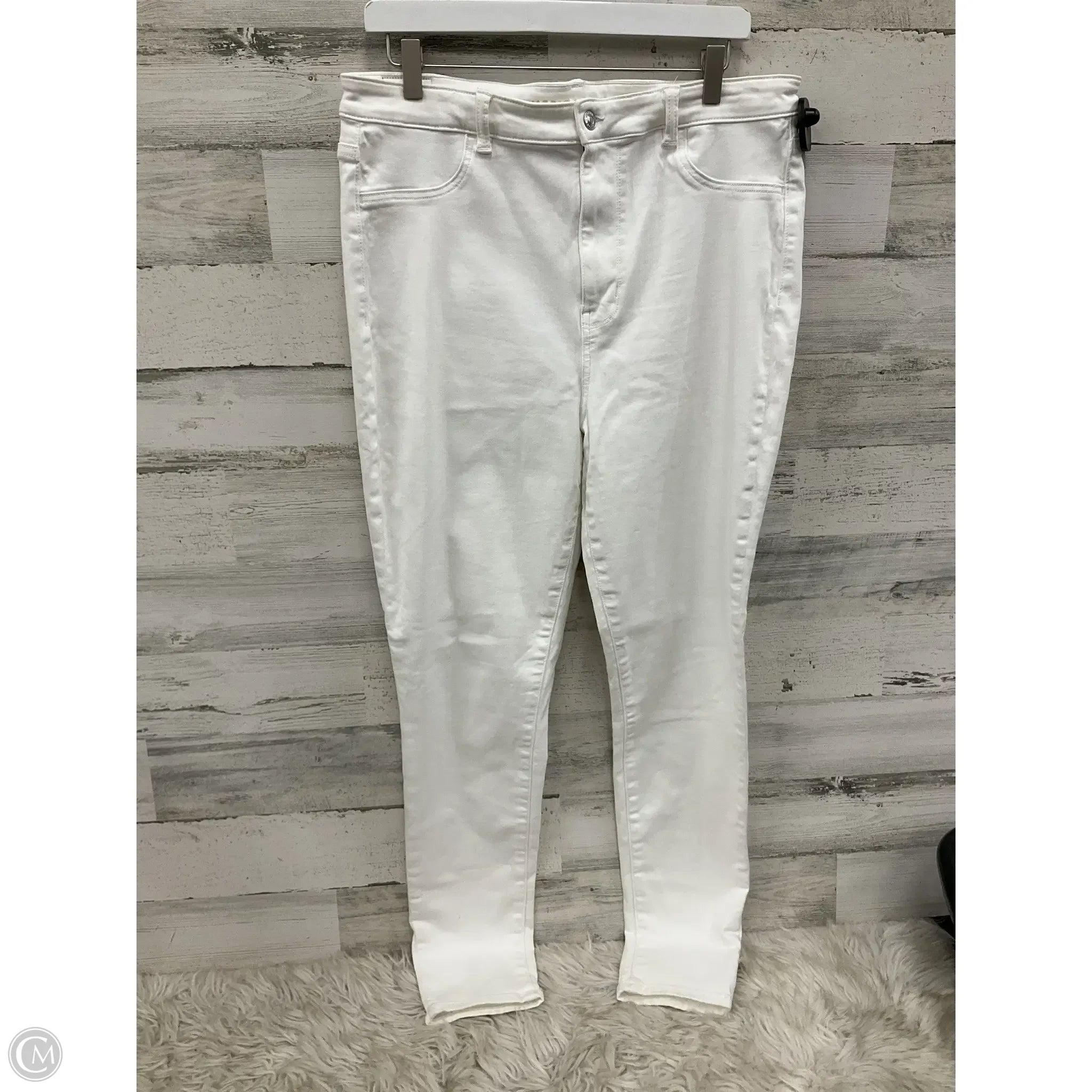 Men's Straight-Leg JeansJeans Skinny By American Eagle In White Denim, Size: 16l