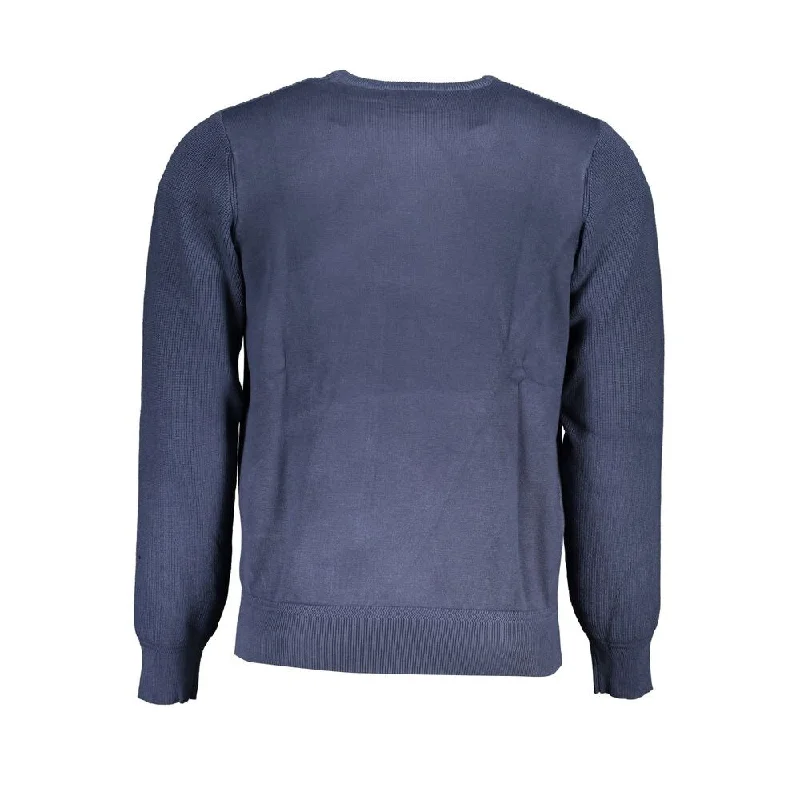 Athletic Men's Performance SweatersU.S. Grand Polo Elegant Long Sleeved Crew Neck Men's Sweater