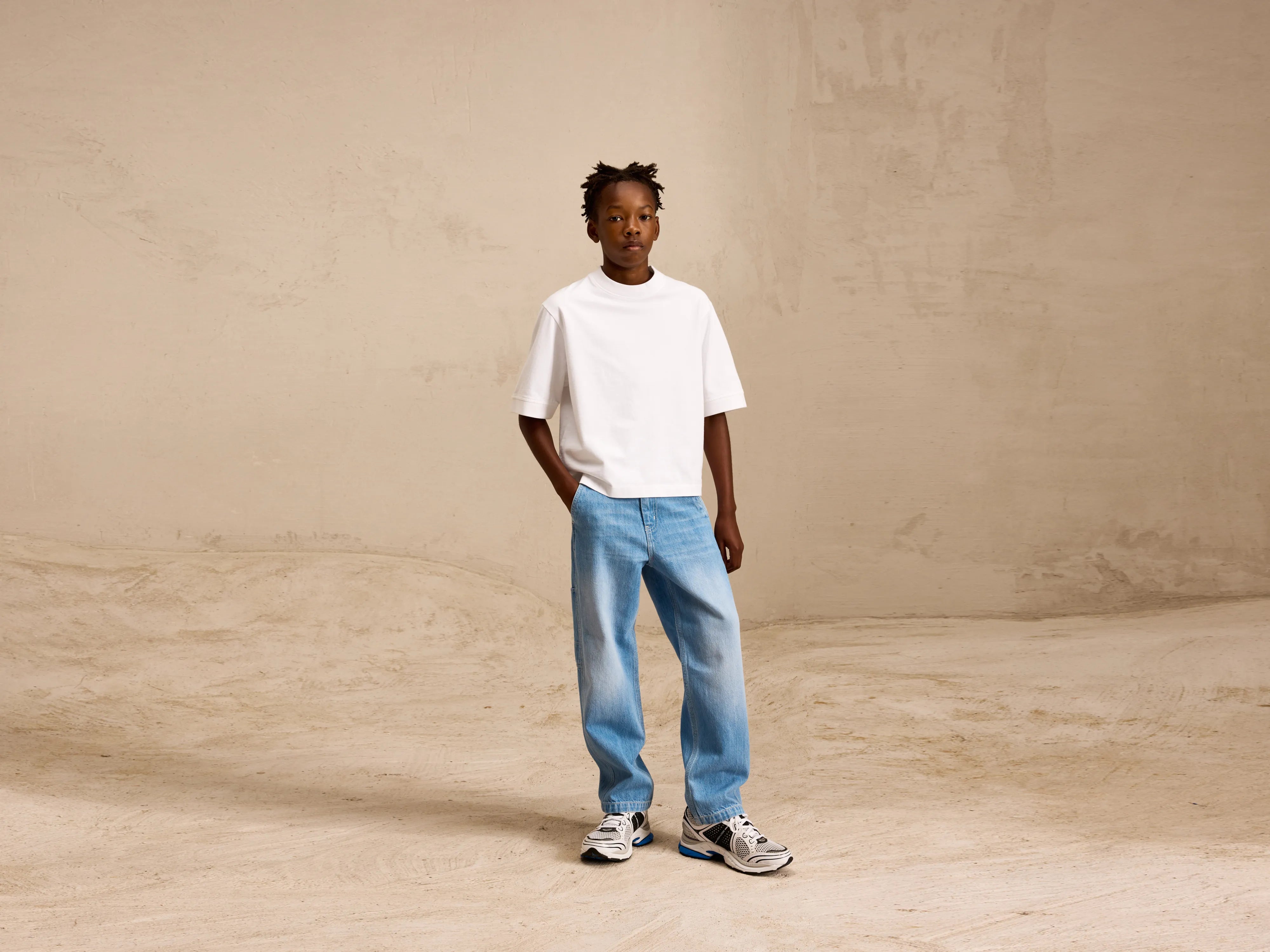 Men's Jeans in Unique PatternsPeyo tapered jeans (251 / B / LT BLUE BLEACH)