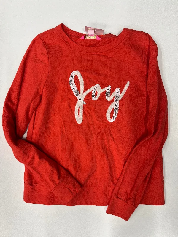 Men's Hoodies with Water-Repellent FabricSweatshirt Crewneck By Lilly Pulitzer Size: Xs Men's Hoodies with Water-Repellent FabricSweatshirt Crewneck By Lilly Pulitzer Size: Xs