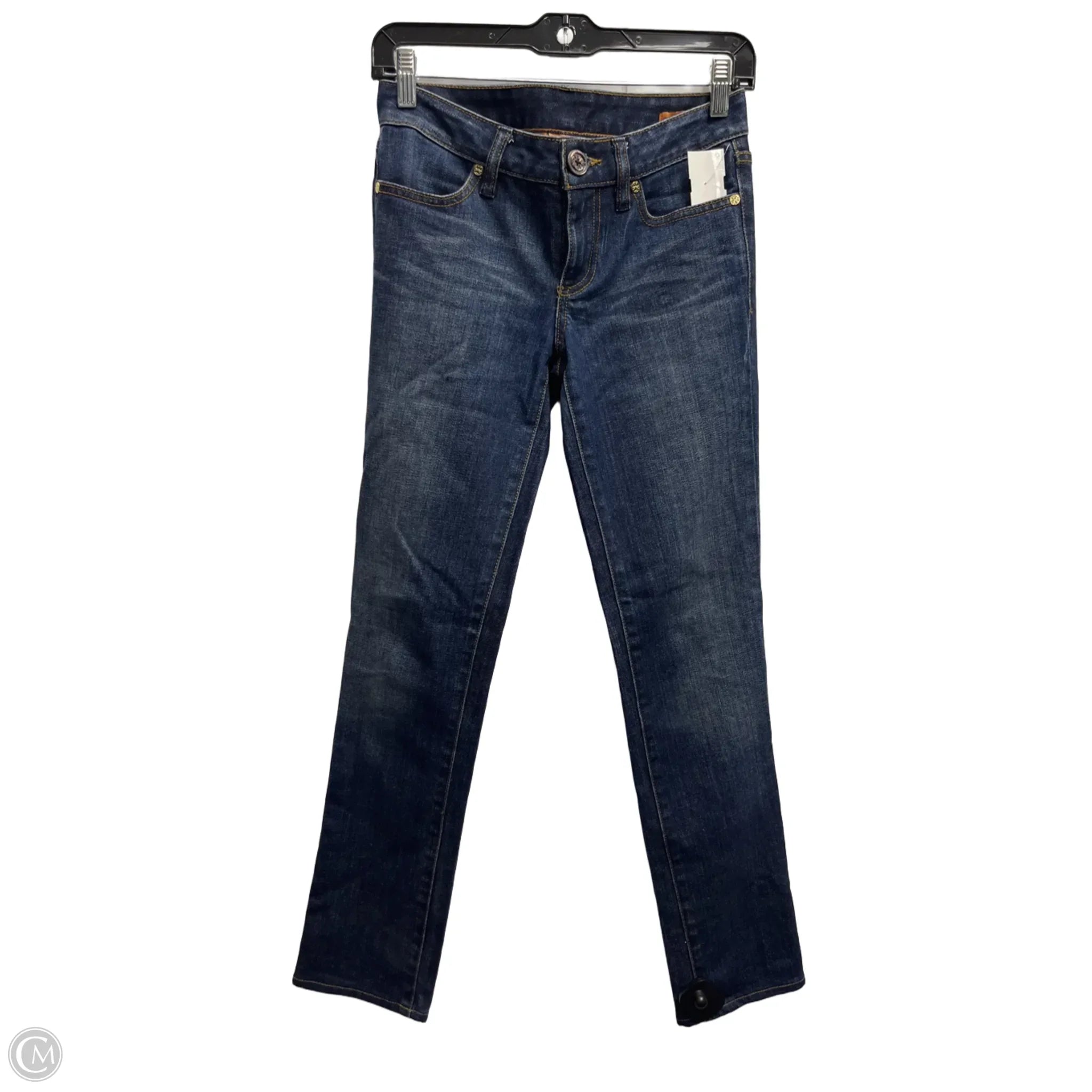 Latest Designer Men's JeansJeans Designer By Tory Burch In Blue Denim, Size: 2
