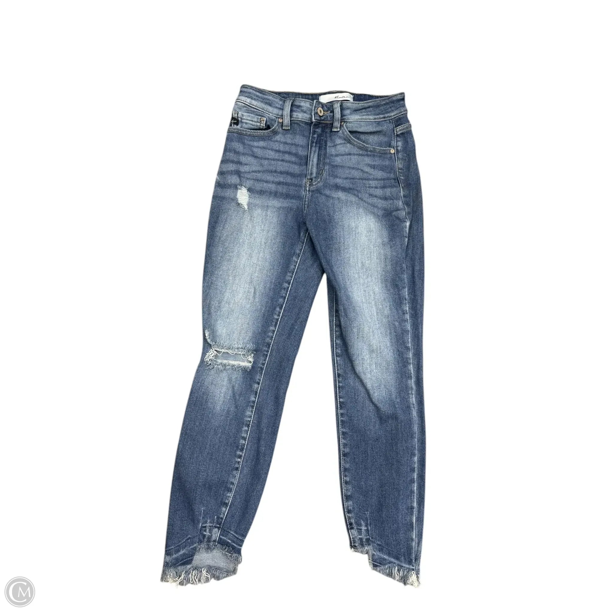 High-Waisted Men's JeansJeans Skinny By Kancan In Blue Denim, Size: 6