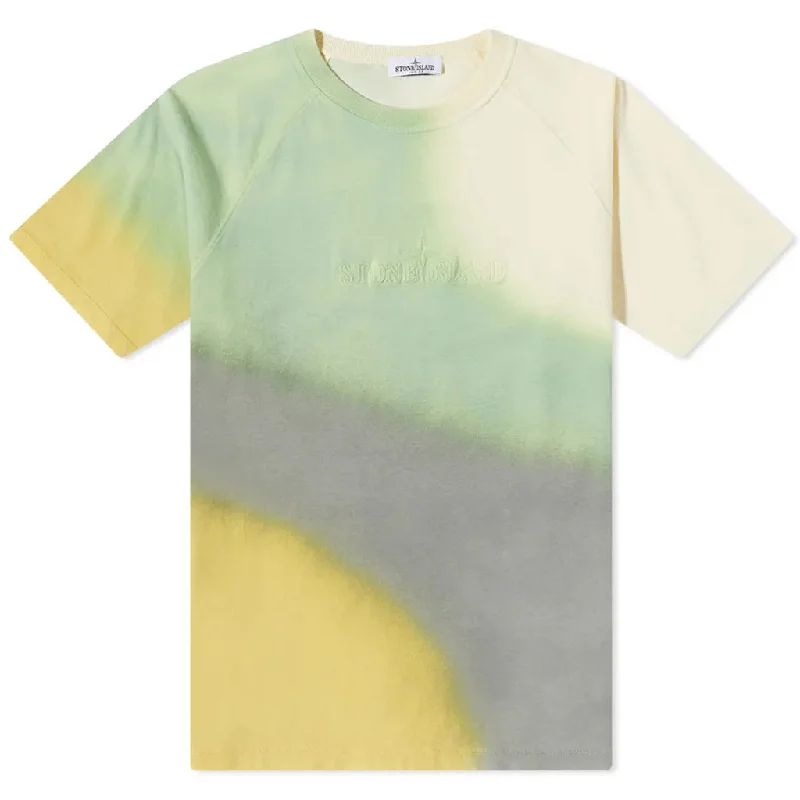 Men's Shirts with Contrast StitchingMulticolor T-Shirt