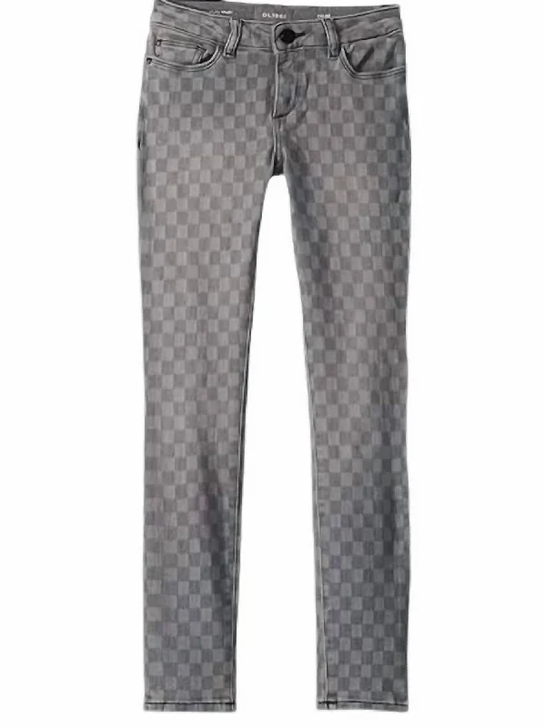 Affordable Men's JeansGirl's Chloe Jeans In Checkmate