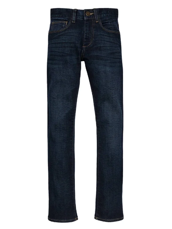 Jeans for Men with a Curvy BodyBoy's Brady Slim Ferret Denim Jeans In Dark Indigo