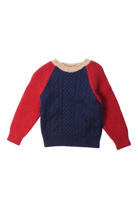 Men's Sweaters with Ribbed CuffsCrewcuts Knit Sweater 4-5T