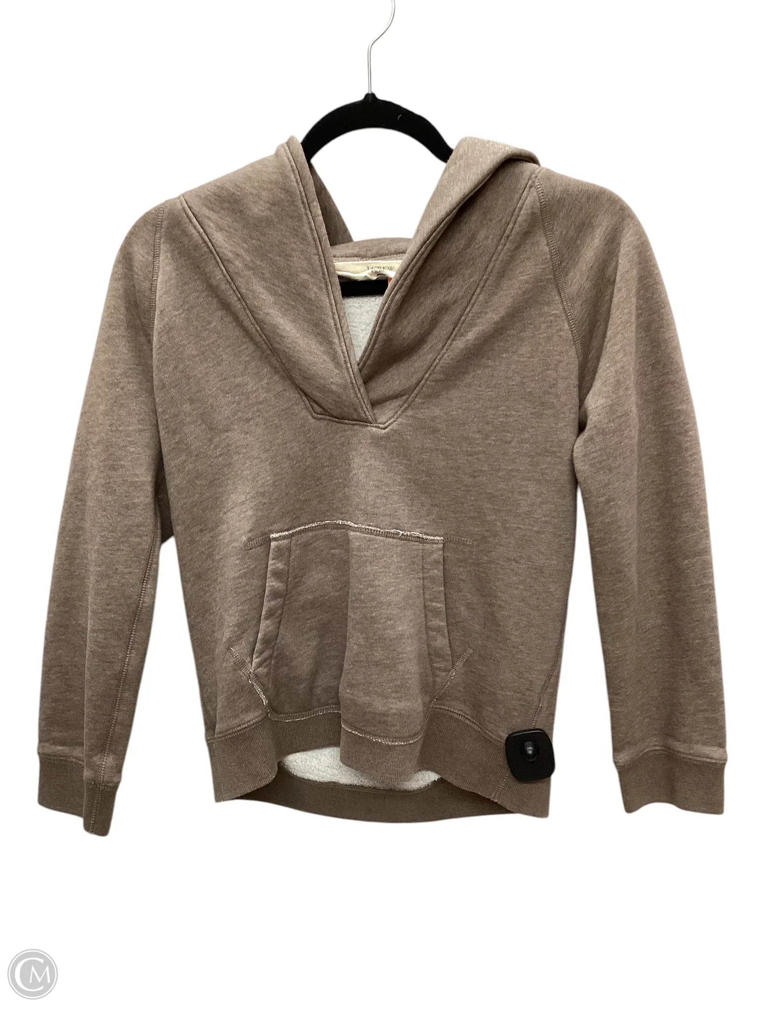 Lightweight Men's Running HoodiesSweatshirt Collar By J. Crew In Tan, Size: S