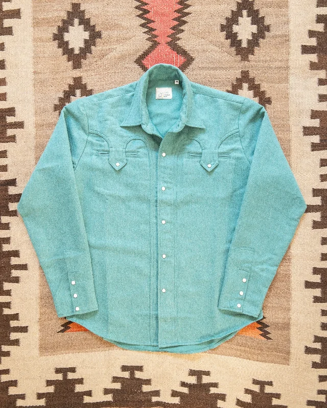 Men's Camouflage Shirts for an Outdoor AppealMoleskin Outlaw Shirt - Wintergreen Melange Men's Camouflage Shirts for an Outdoor AppealMoleskin Outlaw Shirt - Wintergreen Melange