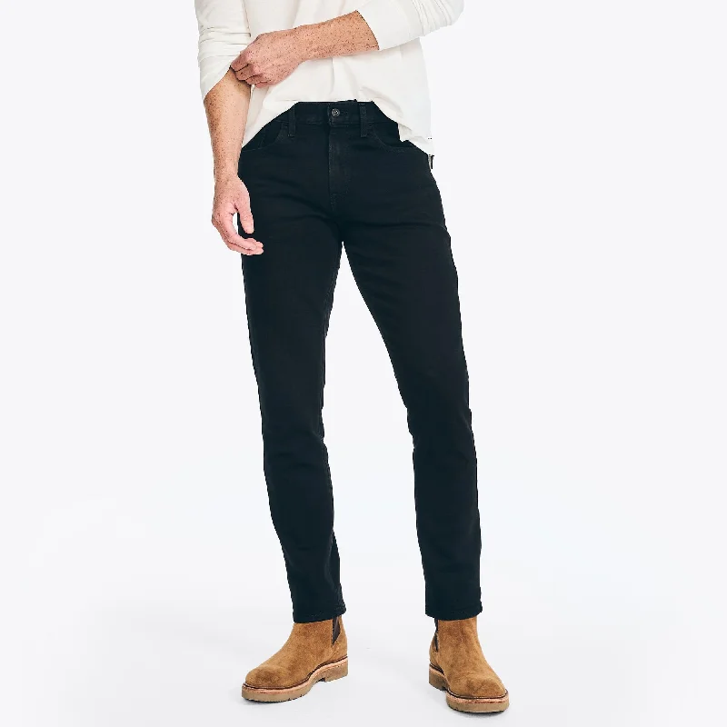 Men's Jeans with a Destroyed LookNautica Mens Athletic Slim Stretch Denim
