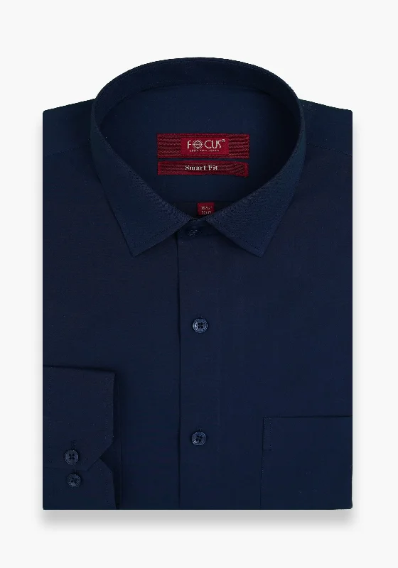 Men's Neutral-Tone Shirts for Versatile StylingDark Navy Dress Shirt