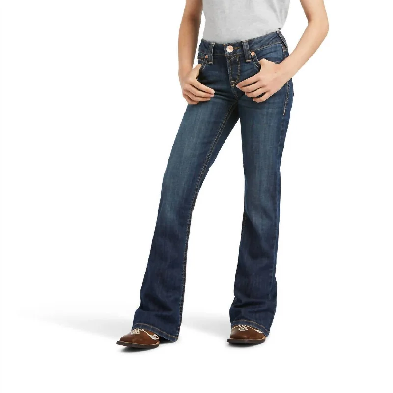 Men's Skinny Jeans with Stretch FabricGirls Real Vicky Flare Jean In Dresden