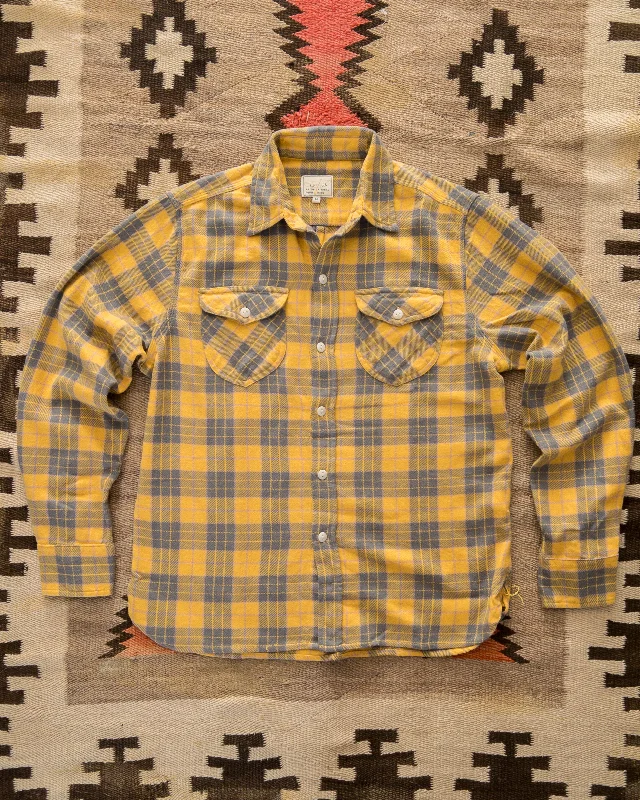 Men's Sleeveless Shirts for Summer ComfortWashed Flannel Workshirt - Daybreak
