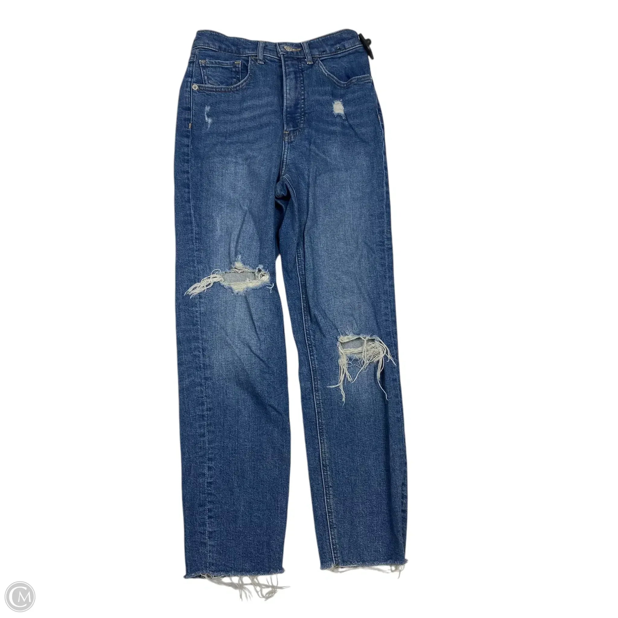 Elegant Men's JeansJeans Straight By Express In Blue Denim, Size: 0