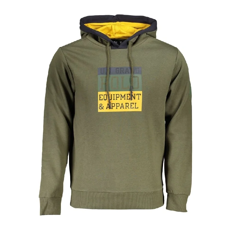 Men's Sweaters with Fair Isle PatternsU.S. Grand Polo Elegant Fleece Hooded Sweater with Contrast Men's Details Men's Sweaters with Fair Isle PatternsU.S. Grand Polo Elegant Fleece Hooded Sweater with Contrast Men's Details