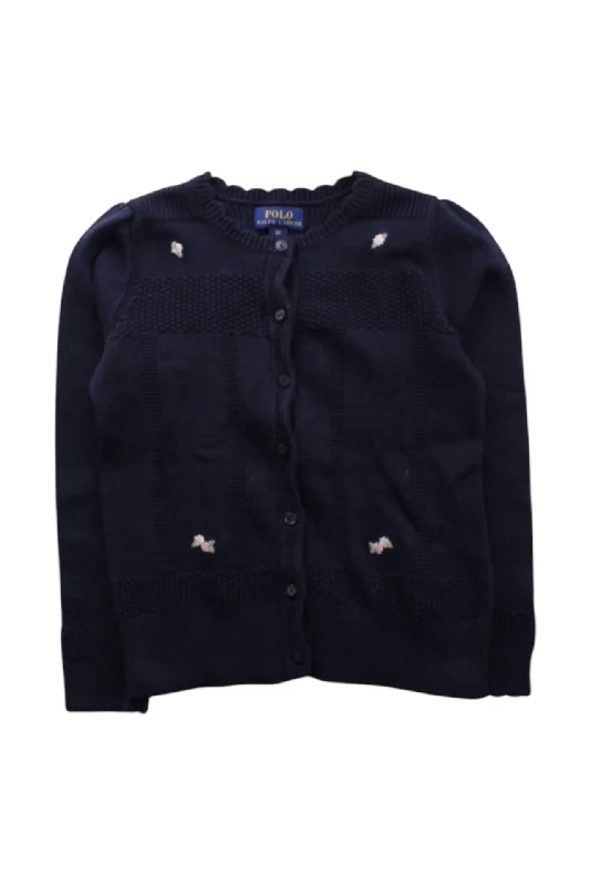 Men's Sweaters with Long SleevesPolo Ralph Lauren Embroidered Cardigan Size 6T