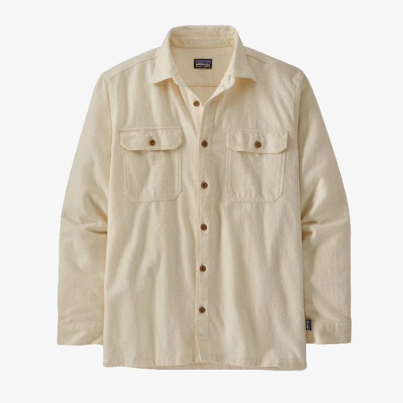 Men's Skinny-Fit Shirts for a Trendy LookMen's Long-Sleeved Organic Cotton Midweight Fjord Flannel Shirt Men's Skinny-Fit Shirts for a Trendy LookMen's Long-Sleeved Organic Cotton Midweight Fjord Flannel Shirt