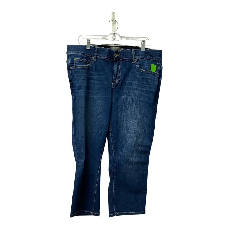 Jeans for Men with a Big BellyJeans Cropped By Torrid In Blue, Size:18