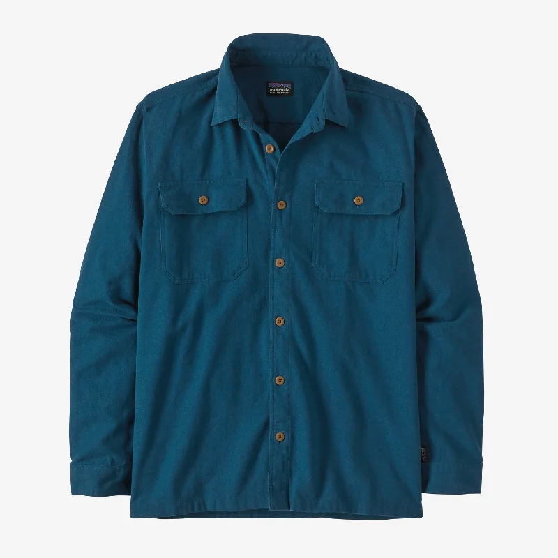 Men's Checked Short-Sleeve Shirts for Summer FunMen's Long-Sleeved Organic Cotton Midweight Fjord Flannel Shirt