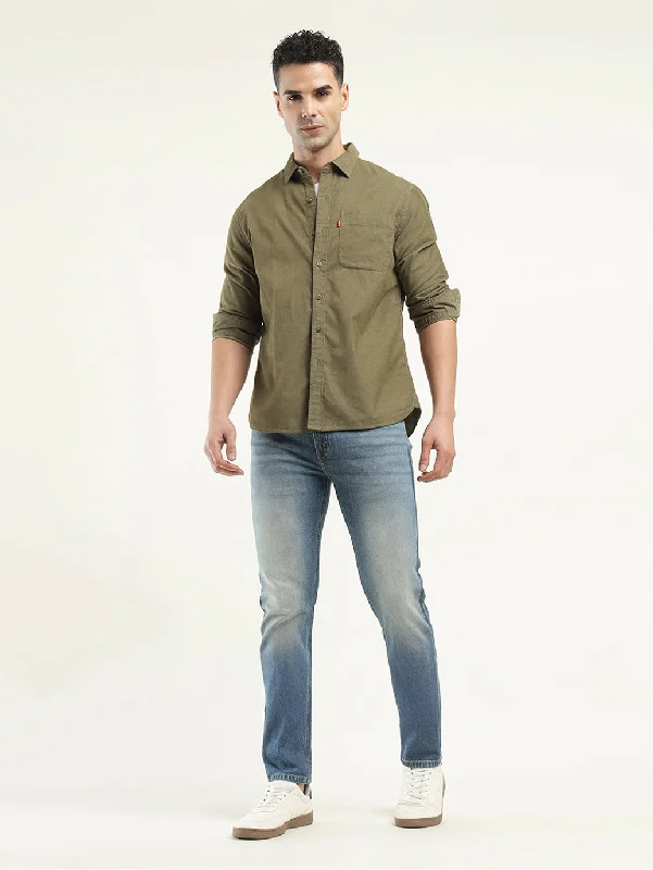 Fashion-Forward Men's JeansMen's 512 Slim Tapered Fit Indigo Jeans