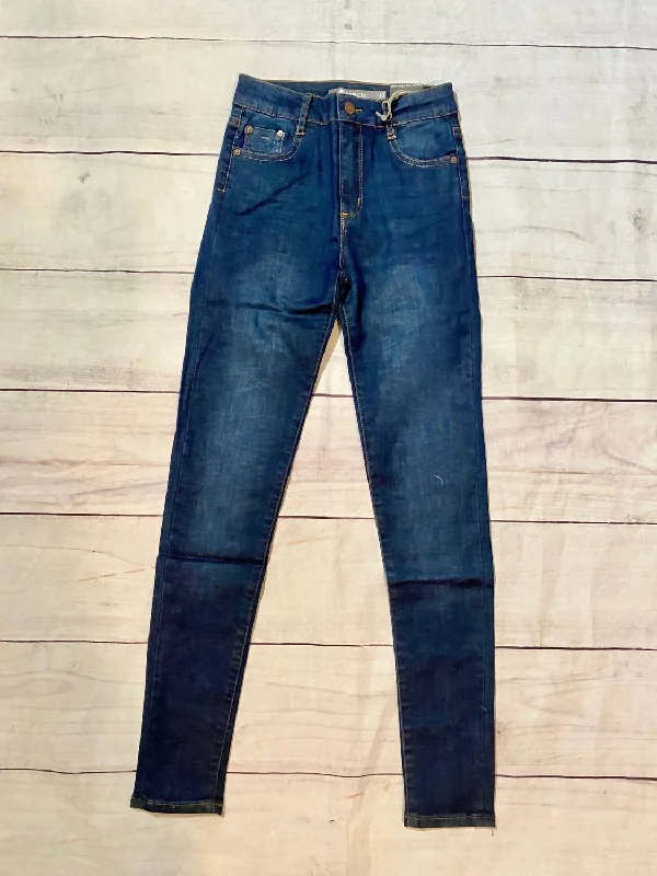 Men's Jeans with Stretch FabricGirls' Ultra High-Rise Skinny Jeans In Dark Wash