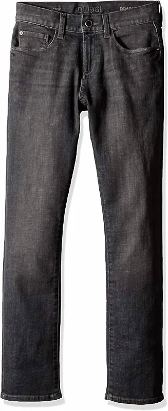 Men's Jeans with Embroidered LogosBoy's Brady Slim Jeans In Beam