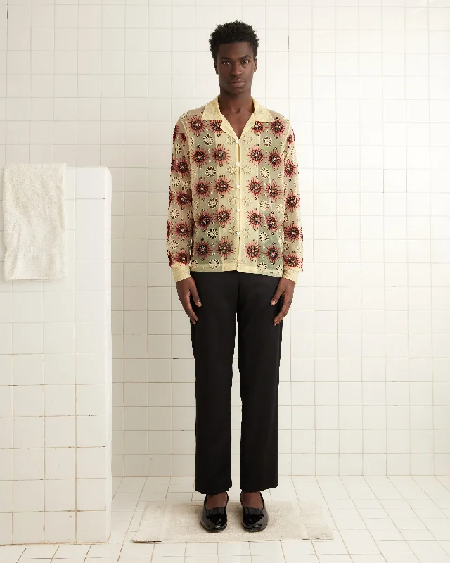 Breathable Men's Linen ShirtsSolarium Long Sleeve Shirt