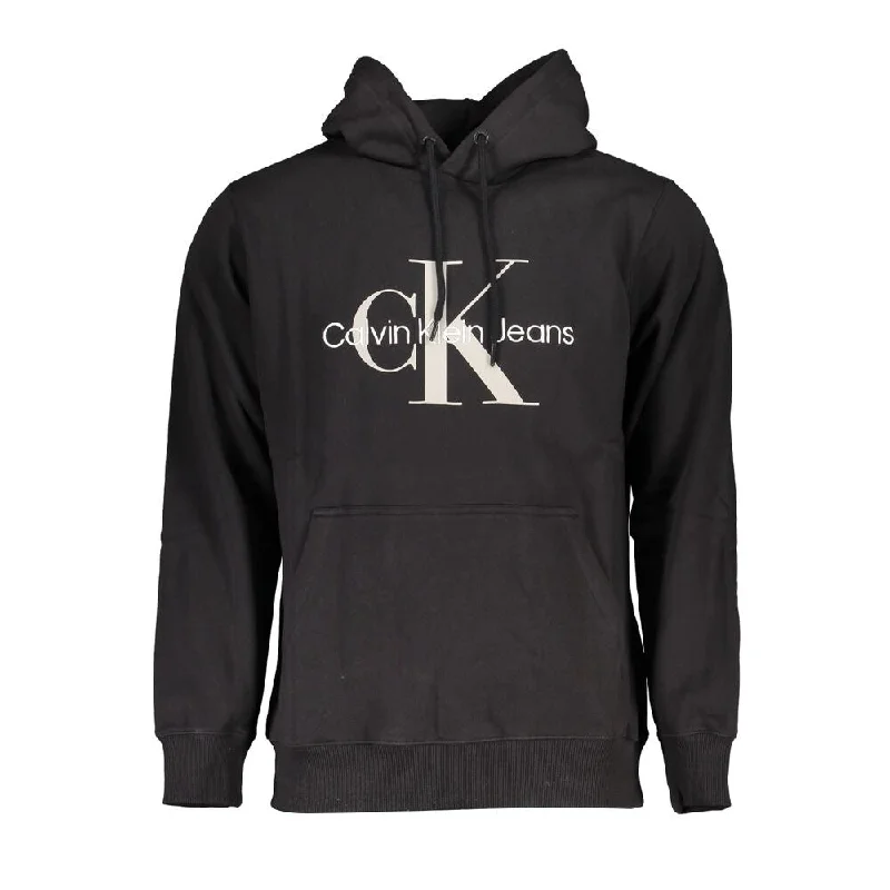 Men's Sweaters with Embroidered DesignsCalvin Klein Sleek Organic Cotton Hooded Men's Sweatshirt Men's Sweaters with Embroidered DesignsCalvin Klein Sleek Organic Cotton Hooded Men's Sweatshirt
