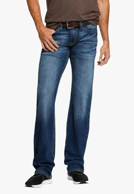 Men's Jeans with RipsAriat Mens M7 Nassau Straight Leg Jean