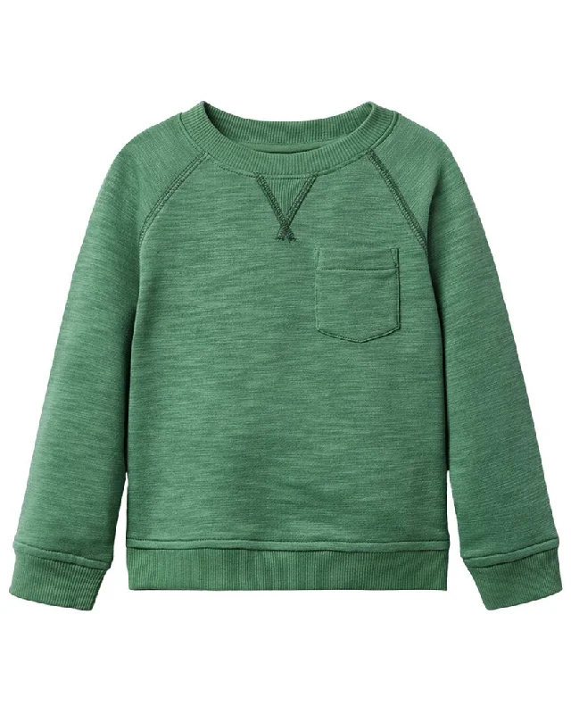 Men's Shirts with Barrel CuffsJanie and Jack The Slub French Terry Sweatshirt