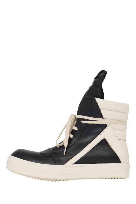 Rick Owens Geobasket in Black Milk