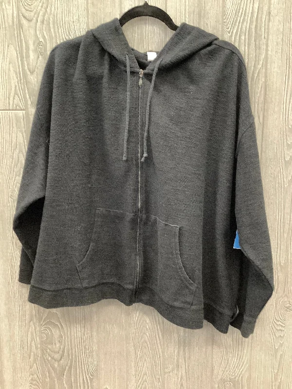 Best Men's Pullover HoodiesSweatshirt Hoodie By Old Navy In Black, Size: 3x