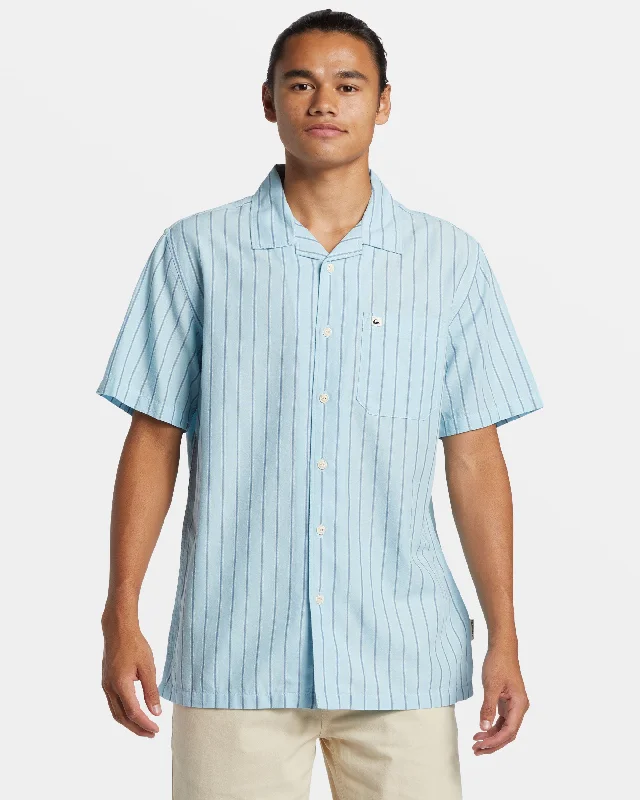 Men's Patterned Casual Shirts for Relaxed StylingCasa Casual Short Sleeve Shirt - Airy Blue Casa Ss Men's Patterned Casual Shirts for Relaxed StylingCasa Casual Short Sleeve Shirt - Airy Blue Casa Ss