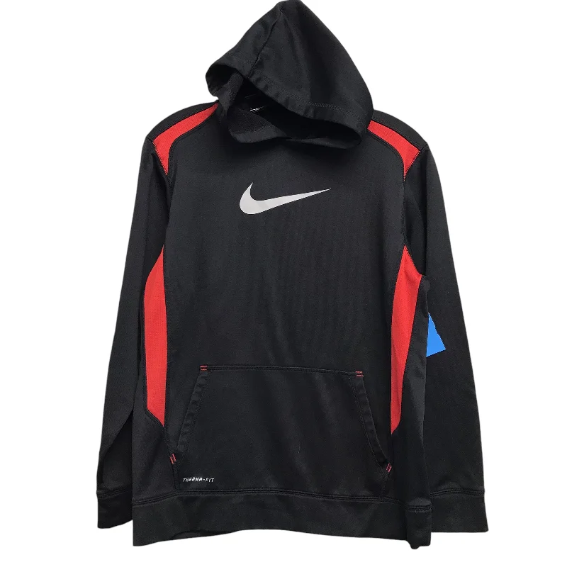 Men's Hoodies with EmbroideryAthletic Sweatshirt Hoodie By Nike Apparel In Black, Size:Xl Men's Hoodies with EmbroideryAthletic Sweatshirt Hoodie By Nike Apparel In Black, Size:Xl