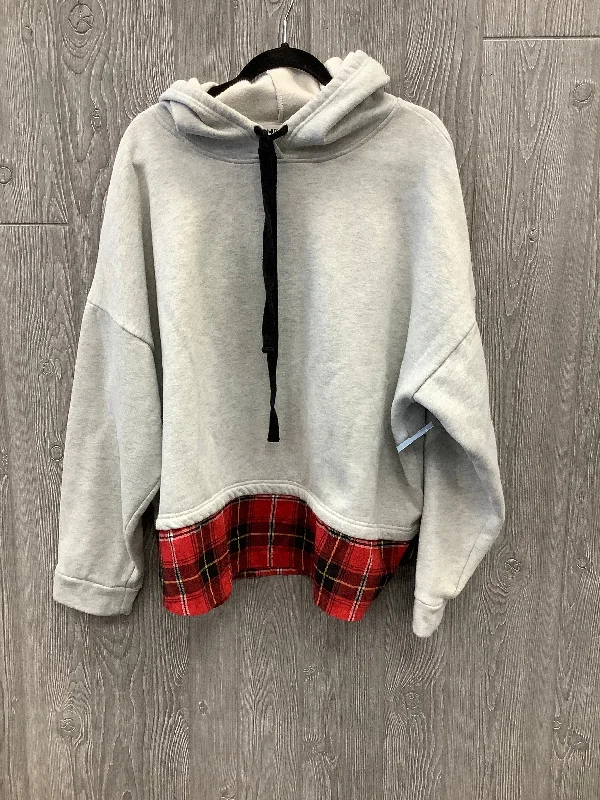 Men's Hoodies with Built-In HeadphonesSweatshirt Hoodie By Clothes Mentor In Grey, Size: 2x Men's Hoodies with Built-In HeadphonesSweatshirt Hoodie By Clothes Mentor In Grey, Size: 2x