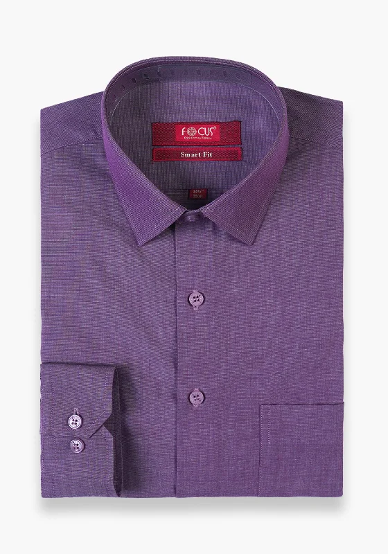 Men's Hawaiian Print Shirts for Luau PartiesPurple Textured Dress Shirt