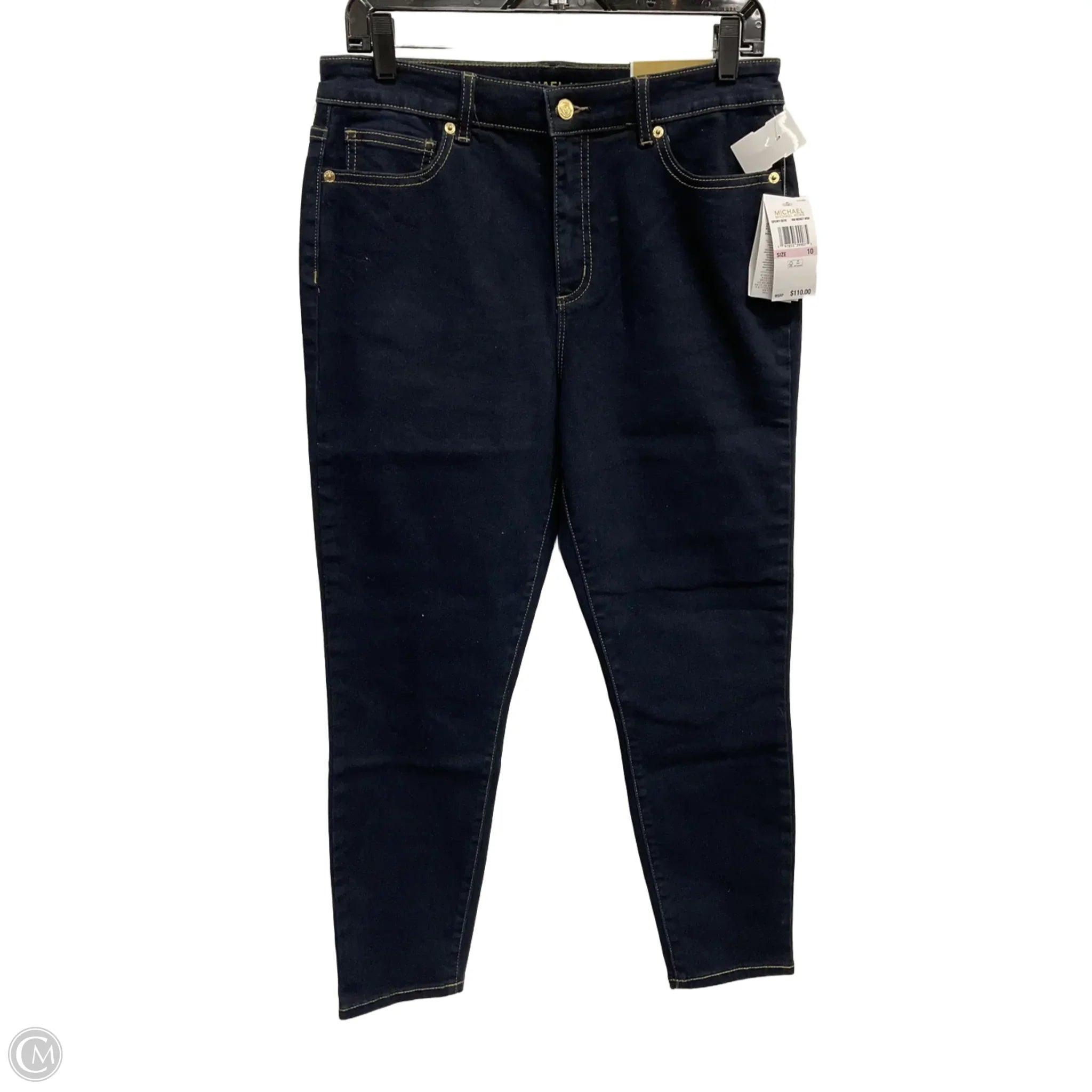 Men's Jeans with a Destroyed LookJeans Designer By Michael Kors In Blue Denim, Size: 10 Men's Jeans with a Destroyed LookJeans Designer By Michael Kors In Blue Denim, Size: 10