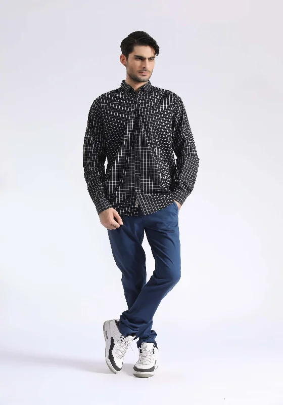 Men's Bold-Color Shirts for a Statement PieceRegular Check shirt