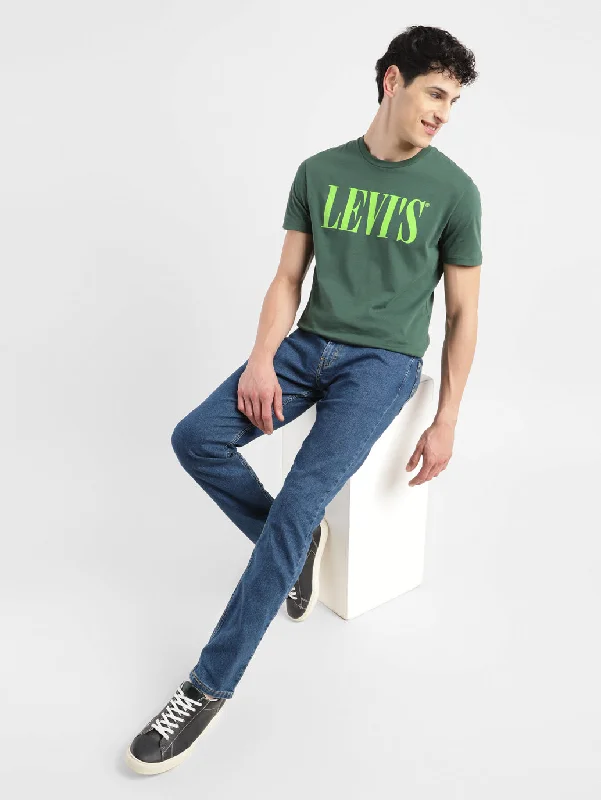 Cool Distressed Men's JeansMen's 511 Blue Slim Fit Jeans